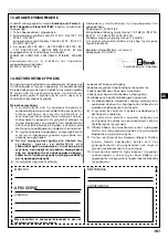 Предварительный просмотр 167 страницы Efco BC 270 - DS 2700 Operators Instruction Book