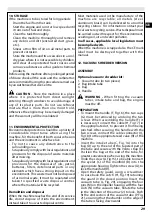 Предварительный просмотр 35 страницы Efco BV 250 Operators Instruction Book