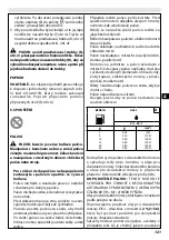 Предварительный просмотр 127 страницы Efco BV 250 Operators Instruction Book