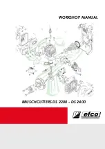 Предварительный просмотр 1 страницы Efco DS 2200 S Workshop Manual