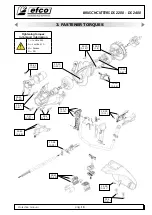 Предварительный просмотр 13 страницы Efco DS 2200 S Workshop Manual