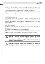 Предварительный просмотр 2 страницы Efco DS 2400 Operator'S Instruction Manual