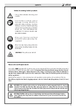 Предварительный просмотр 5 страницы Efco DS 2400 Operator'S Instruction Manual