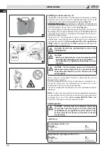 Предварительный просмотр 12 страницы Efco DS 2400 Operator'S Instruction Manual