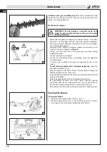 Предварительный просмотр 14 страницы Efco DS 2400 Operator'S Instruction Manual