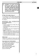 Предварительный просмотр 13 страницы Efco DS 2400D-PU Operator'S Instruction Manual