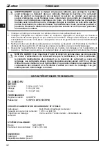 Предварительный просмотр 44 страницы Efco DS 2400D-PU Operator'S Instruction Manual