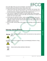Предварительный просмотр 5 страницы Efco EBC-3330 User Manual