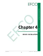 Предварительный просмотр 78 страницы Efco EBC-3330 User Manual