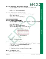 Предварительный просмотр 80 страницы Efco EBC-3330 User Manual