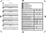 Preview for 2 page of Efco EF15E Operators Instruction Book