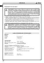 Предварительный просмотр 72 страницы Efco MT 3500 Operator'S Instruction Manual