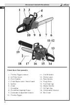 Предварительный просмотр 4 страницы Efco MT 3500S Operator'S Instruction Manual