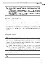 Предварительный просмотр 13 страницы Efco MT 3500S Operator'S Instruction Manual