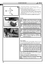 Предварительный просмотр 34 страницы Efco MT 3500S Operator'S Instruction Manual