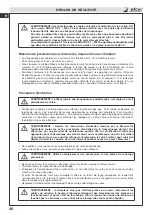 Предварительный просмотр 48 страницы Efco MT 3500S Operator'S Instruction Manual