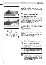 Preview for 20 page of Efco PT 2700 Operator Manual & Service Manual