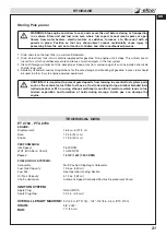 Preview for 31 page of Efco PT 2700 Operator Manual & Service Manual