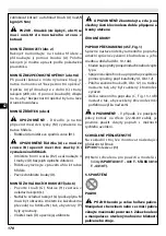 Preview for 174 page of Efco SPARTA 381 Operators Instruction Book