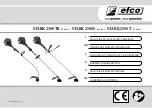 Предварительный просмотр 1 страницы Efco STARK 2500 S Operators Instruction Book