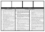 Preview for 11 page of Efco STARK 2500 S Operators Instruction Book