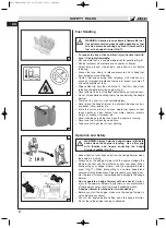 Предварительный просмотр 8 страницы Efco TG 2600 XP Operator'S Instruction Manual