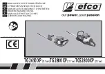 Preview for 1 page of Efco TG 2650 XP Operators Instruction Book