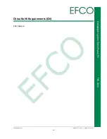 Предварительный просмотр 8 страницы Efco TPC-5215 User Manual
