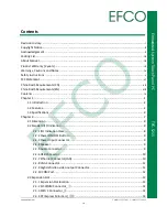 Предварительный просмотр 10 страницы Efco TPC-5215 User Manual