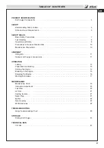 Preview for 3 page of Efco TR 1551 Operator'S Instruction Manual