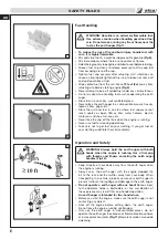 Предварительный просмотр 8 страницы Efco TR 1551 Operator'S Instruction Manual