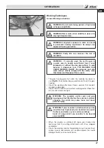 Preview for 17 page of Efco TR 1551 Operator'S Instruction Manual