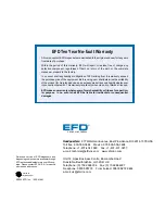 Preview for 28 page of EFD 1000D Operating Manual