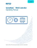 EFD ValveMate 7040 Operating Manual preview