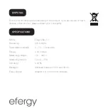 Предварительный просмотр 22 страницы Efergy elite 2.0 Operator'S Manual