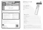 Предварительный просмотр 1 страницы EFFECTIM EFM01 User Manual