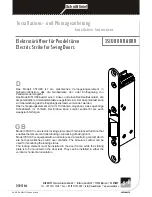 effeff 351U80 RR AKRR Installation Instructions Manual preview