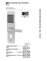 effeff 495-107 Operating Instructions Manual предпросмотр