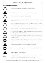 Preview for 6 page of effegibi Air 60 Operating And Maintenance Manual