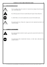 Preview for 13 page of effegibi Air 60 Operating And Maintenance Manual