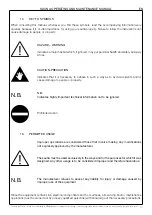 Preview for 19 page of effegibi Air 60 Operating And Maintenance Manual