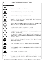 Preview for 20 page of effegibi Air 60 Operating And Maintenance Manual