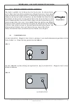 Preview for 53 page of effegibi Air 60 Operating And Maintenance Manual