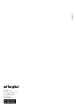 Preview for 60 page of effegibi Air 60 Operating And Maintenance Manual