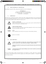 Preview for 7 page of effegibi Aquasteam Operating And Maintenance Manual