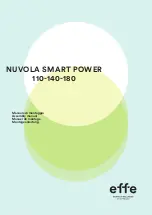 effegibi Effe NUVOLA SMART POWER 110 Assembly Manual preview