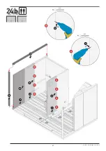 Preview for 43 page of effegibi Logica Twin Assembly Manual