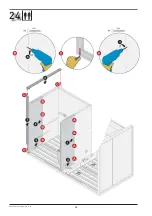 Предварительный просмотр 40 страницы effegibi S+H Twin Assembly Manual