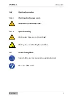 Preview for 9 page of Effekta ACX11MST1K0000XL Operating Manual