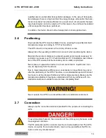 Preview for 14 page of Effekta ACX11OFS1K000000 Operating Manual